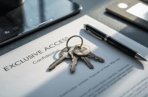 Vente off-market achat immobilier exclusif avant diffusion publique