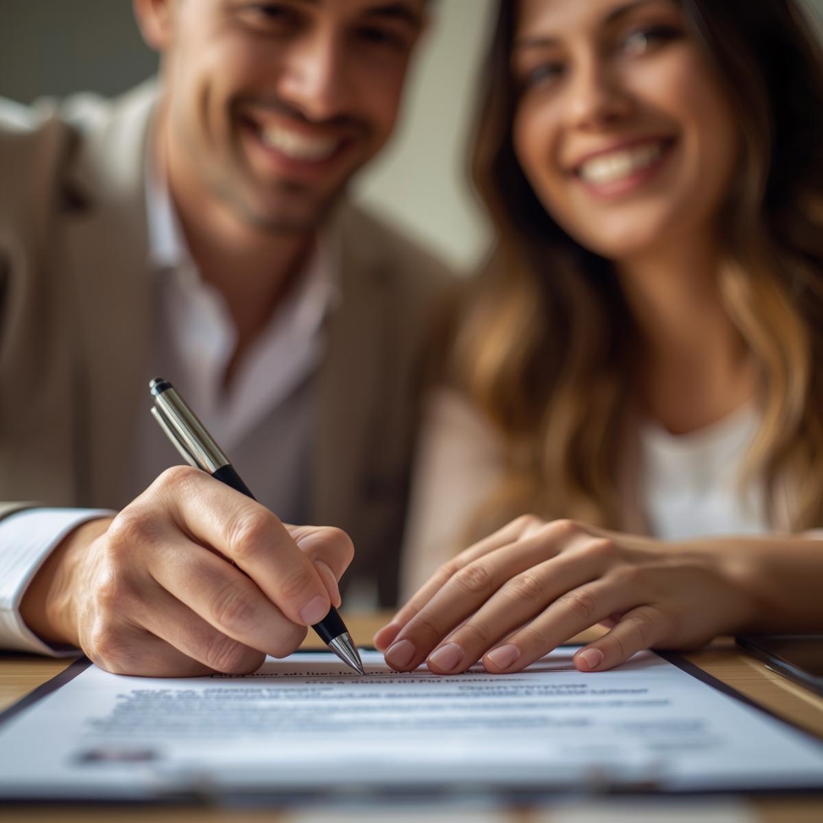 Signature prêt à taux zéro couple primo-accédant