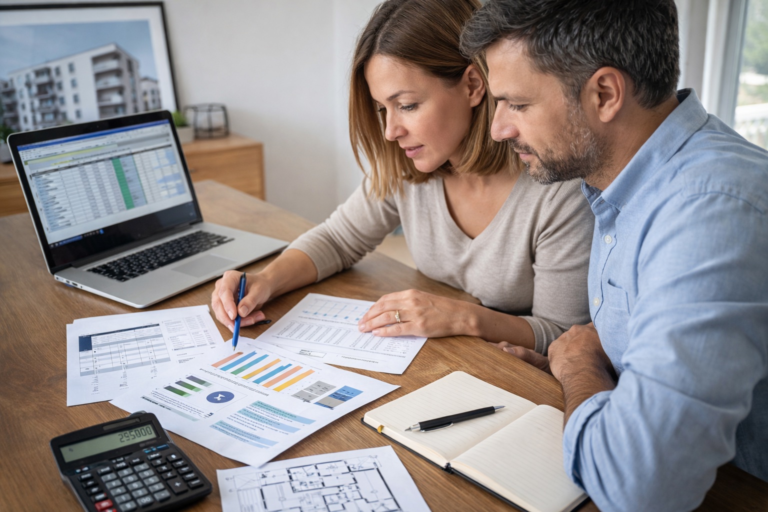 Calcul rentabilité investissement locatif Lozère Aveyron