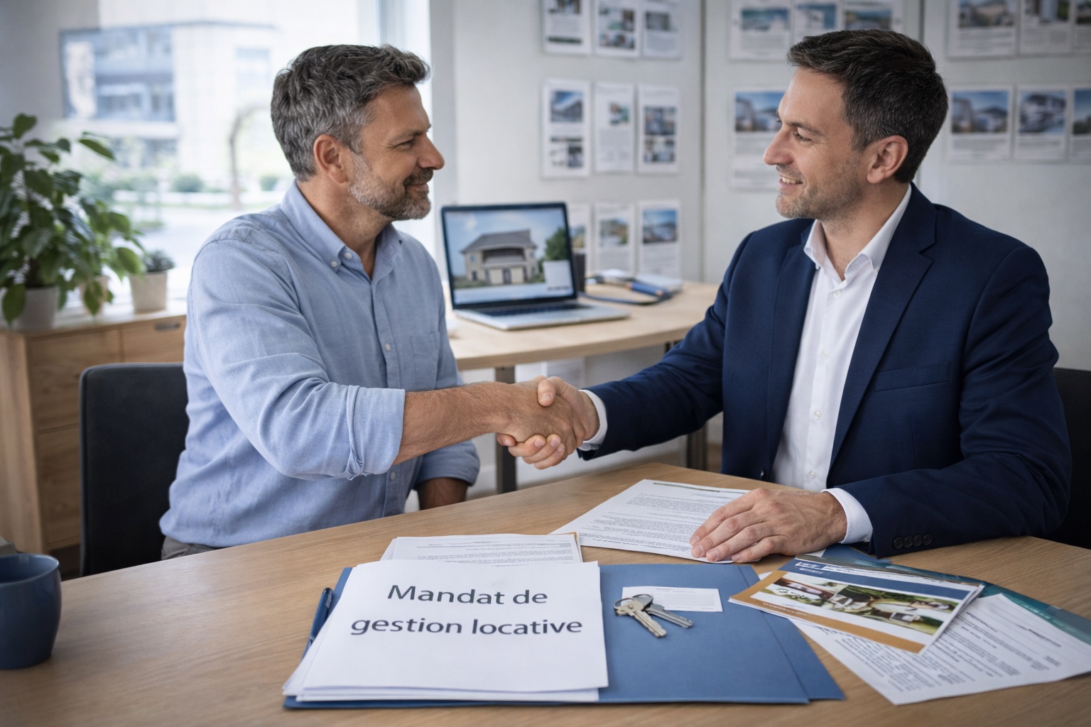 Propriétaire bailleur délégation gestion locative agence immobilière Lozère Aveyron