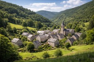 Zone revitalisation rurale Lozère village typique Cévennes avantages fiscaux